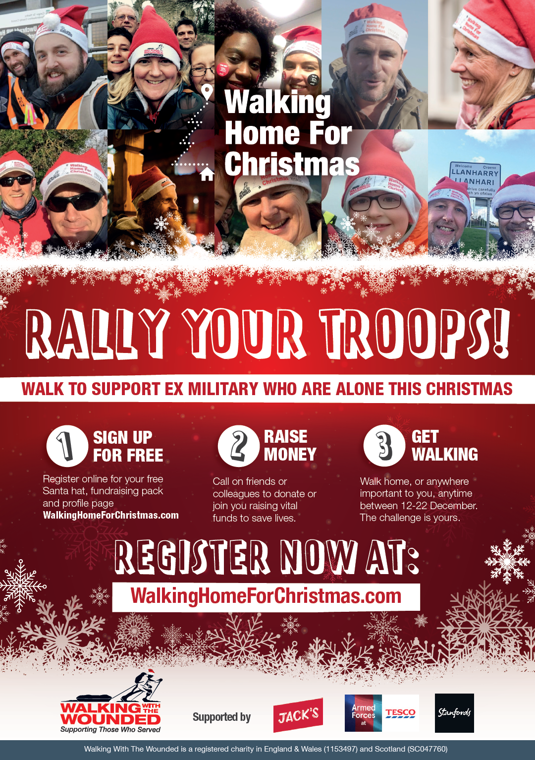Walking Home For Christmas Flyer