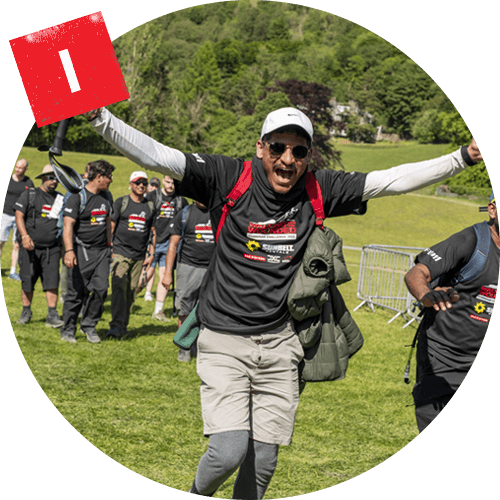 Step 1 - Register and secure your place