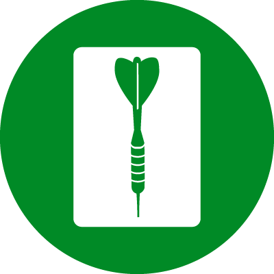 Fundraising resources icon - dart