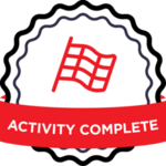 Activity target complete